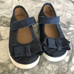 Children’s Place Sparkly Denim Sneakers